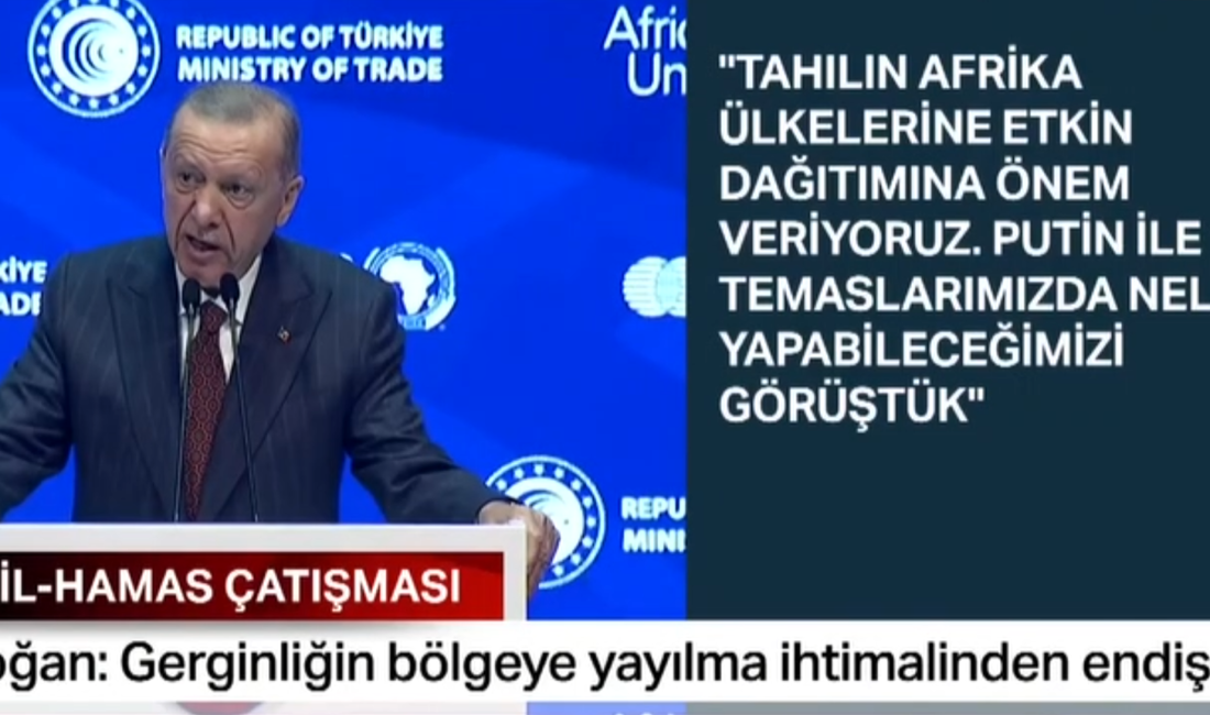 Cumhurbaşkanı Erdoğan ilk kez