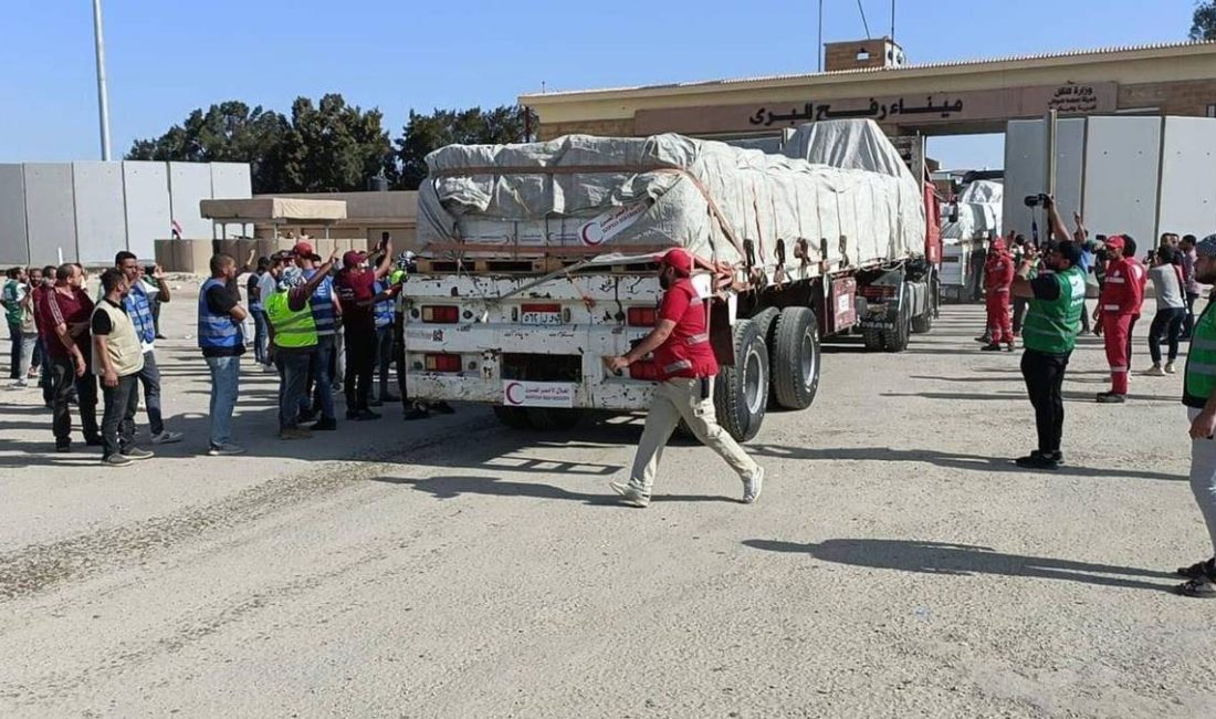 Refah Sınır Kapıları Gazze'ye