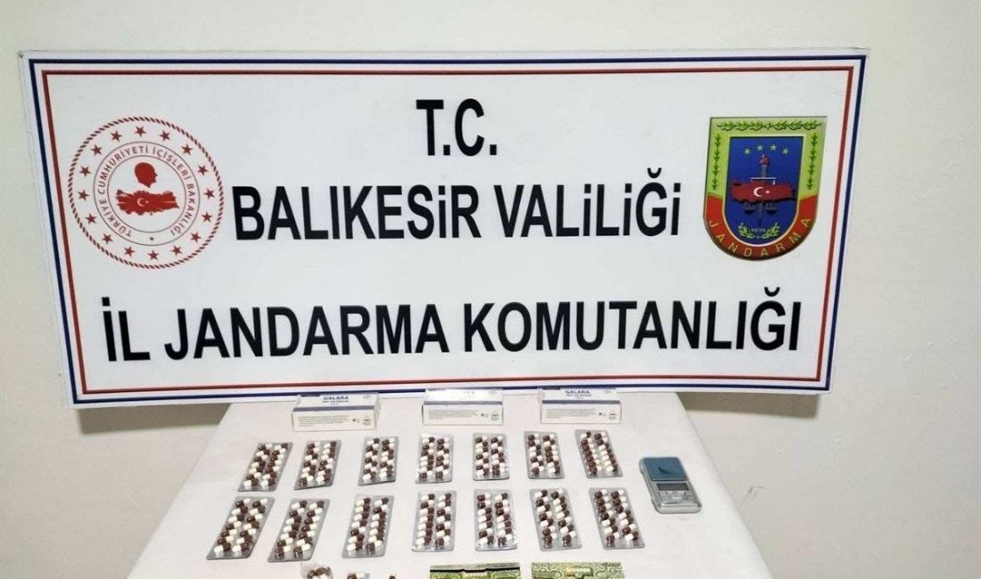 Balıkesir’de uyuşturucu operasyonunda gözaltına