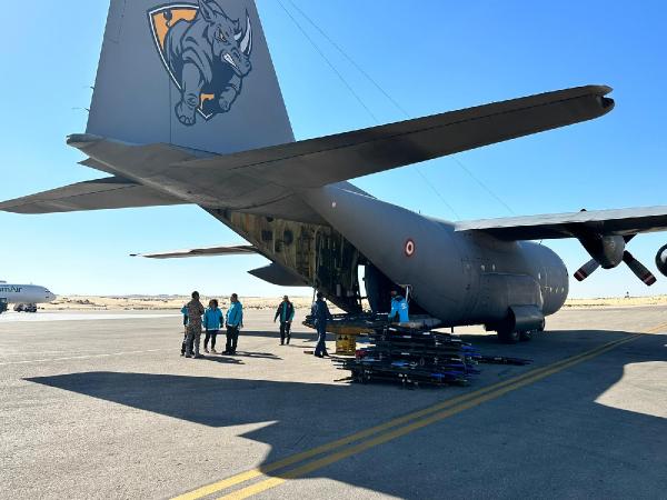 UÇAK MISIR’A ULAŞTI Gazze’ye