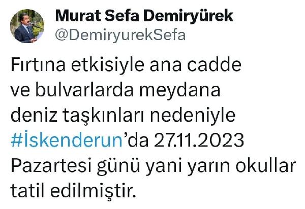 EĞİTİME BİR GÜN ARA