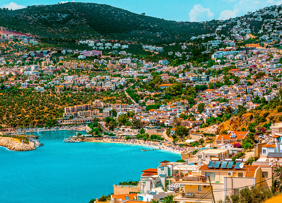 Antalya’nın Kaş ilçesinde kaçak