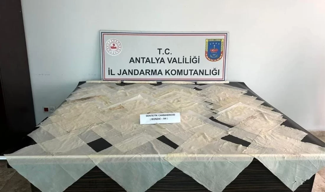 Antalya’da jandarma ekipleri tarafından