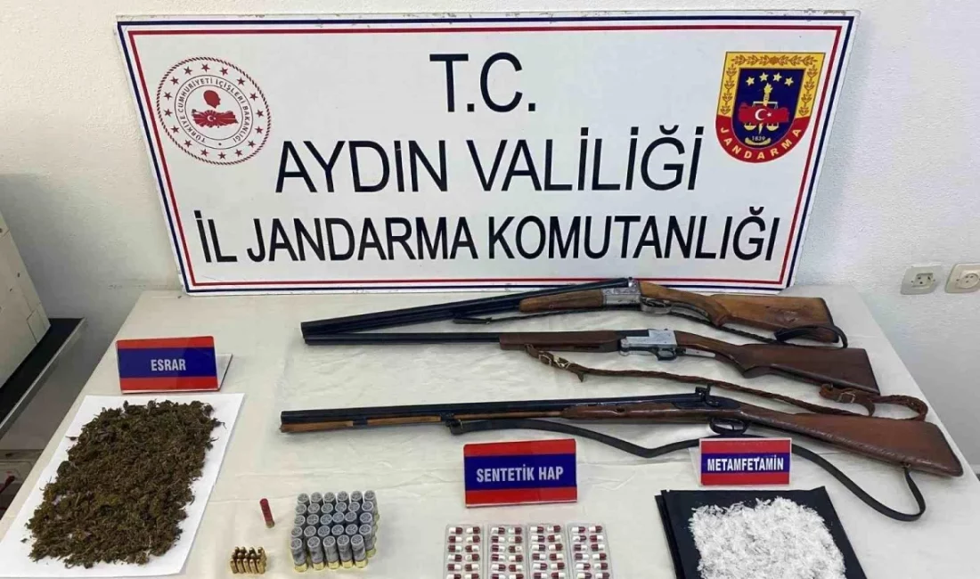 Aydın’ın Köşk ilçesinde uyuşturucu