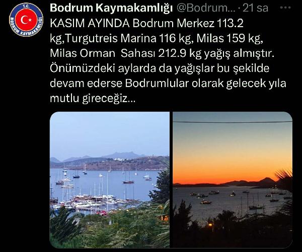 Fırat AKAY/BODRUM, (Muğla), (DHA)- MUĞLA’nın