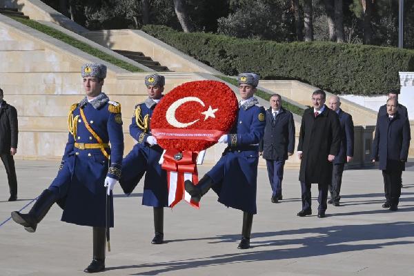 Cumhurbaşkanı Yardımcısı Yılmaz, ziyaretine