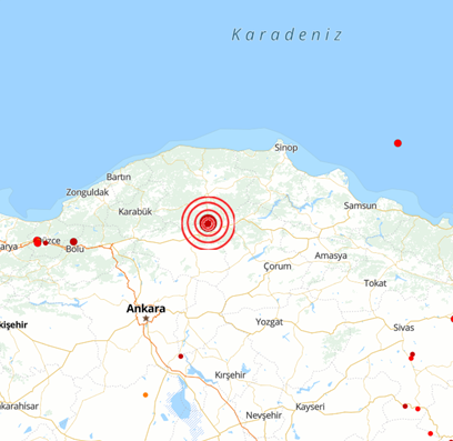 Çankırı’nın Ilgaz ilçesinde 4.5