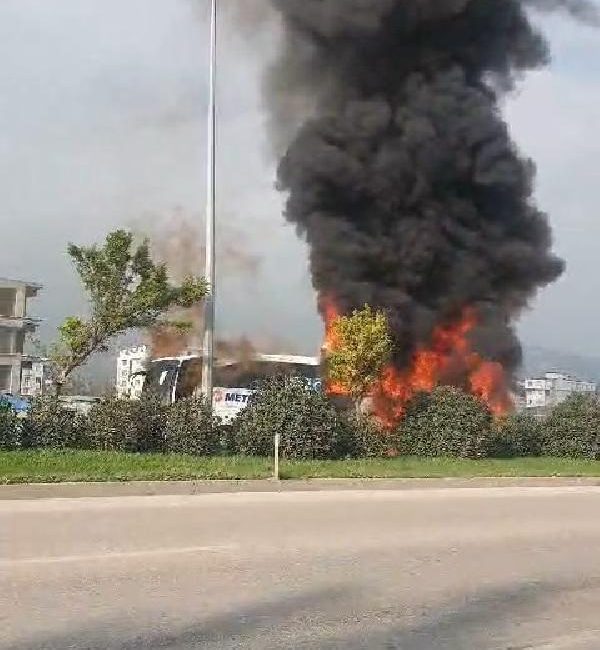 HATAY,(DHA)- HATAY’da seyir halindeki yolcu