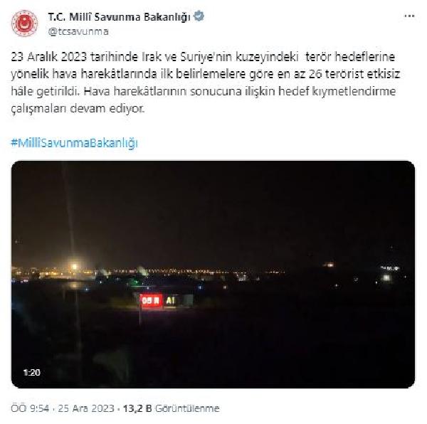 ANKARA, (DHA)- MİLLİ Savunma