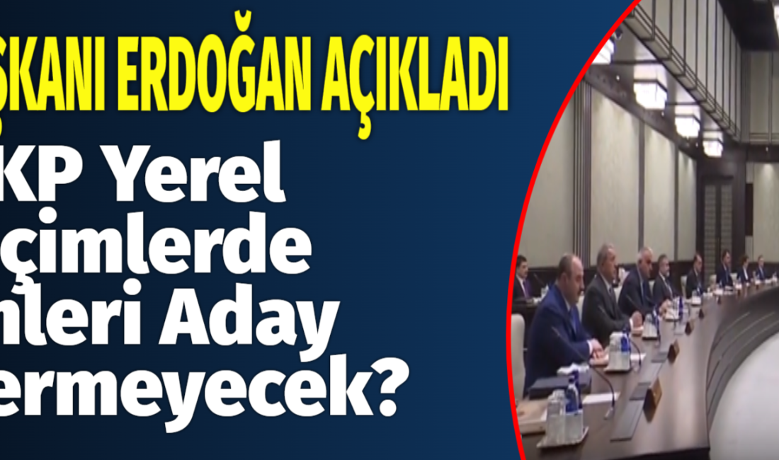 Cumhurbaşkanı Erdoğan yerel seçimlerin