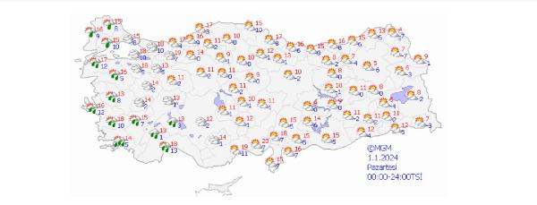 ANKARA, (DHA)- METEOROLOJİ Genel