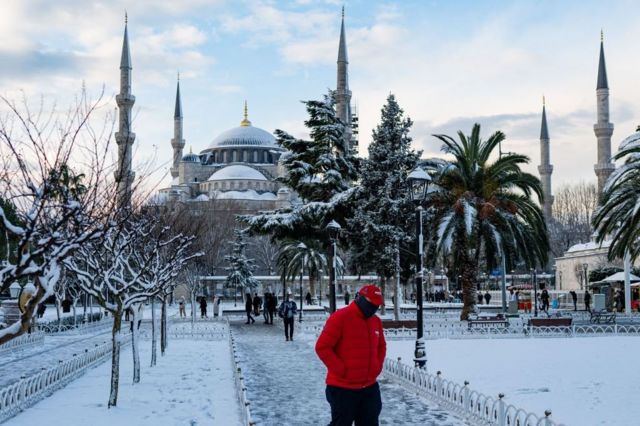 İstanbul'a kar yağışının yeni