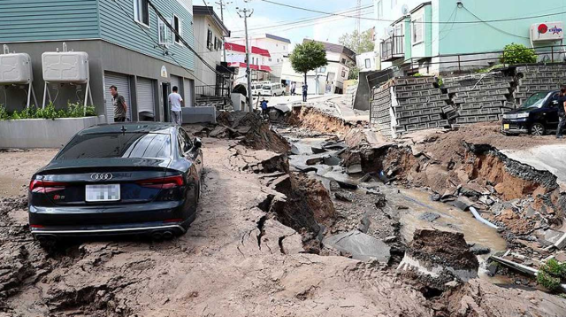 Japonya’nın İşikawa eyaletinde meydana