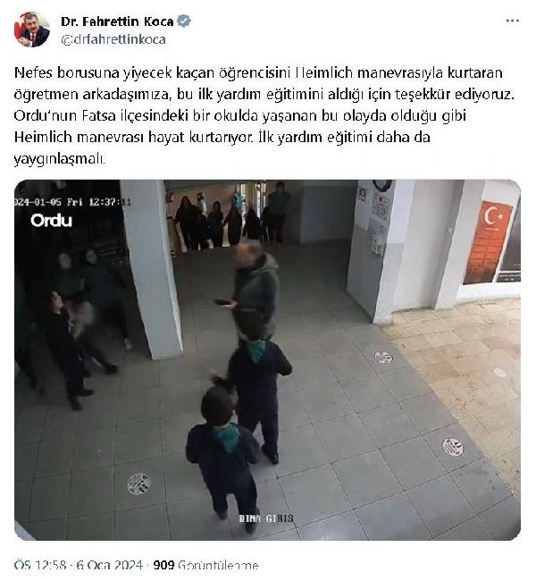 ANKARA, (DHA)- SAĞLIK Bakanı