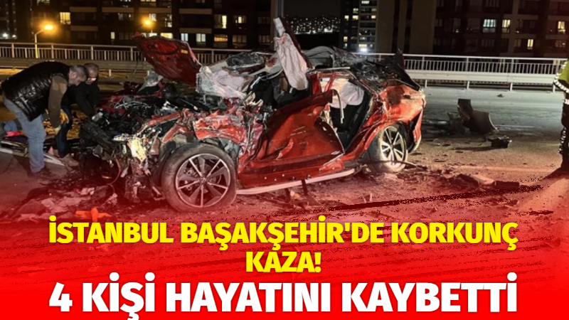 İstanbul Başakşehir’de şoförün direksiyon