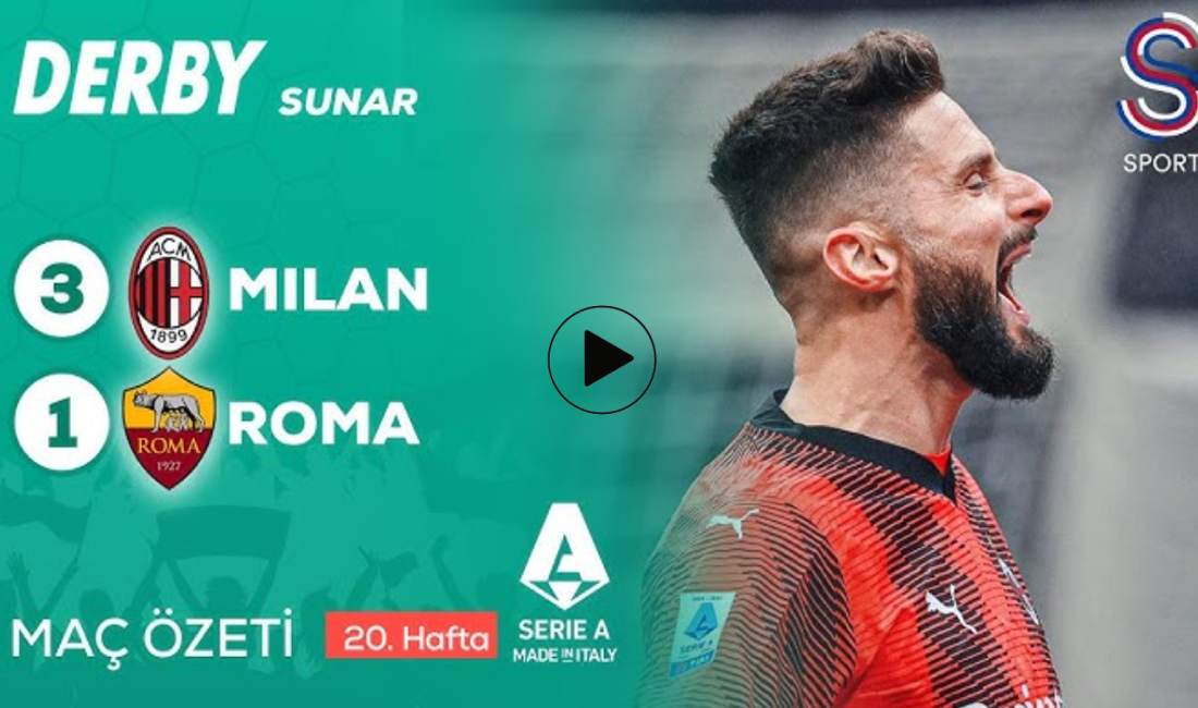 Serie A’da 20. haftasında