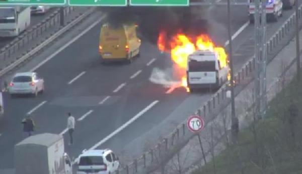 Baran AKKAYA/İSTANBUL,(DHA)-ÇATALCA’da TEM otoyolu