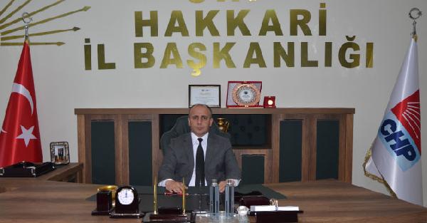 Mehmet ÖZKAN/HAKKARİ, (DHA)- CHP