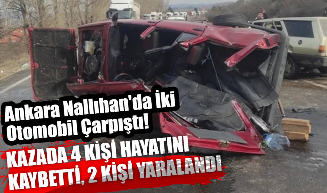 Ankara’nın Nallıhan ilçesinde iki