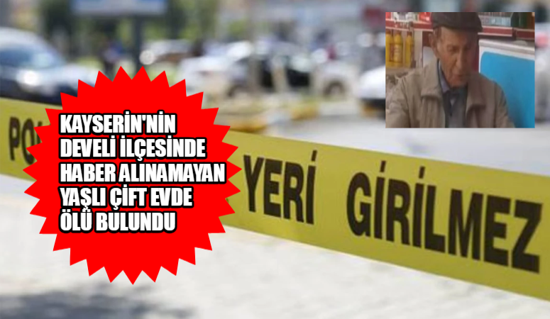 Kayseri’nin Develi ilçesinde bir