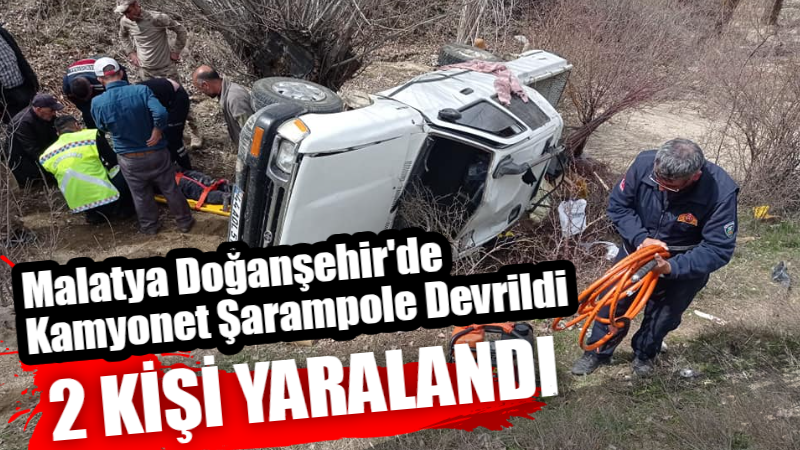 Malatya’nın Doğanşehir ilçesinde Şarampole