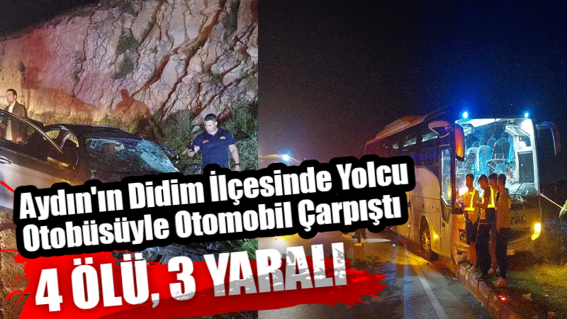 Aydın’ın Didim ilçesinde yolcu