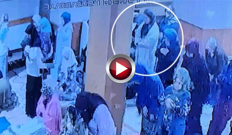 Samsun’da Kadın Kıyafeti Giyen Şahıs Camide Kadınları Taciz Etti!