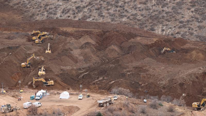 Erzincan İliç'te çöken maden