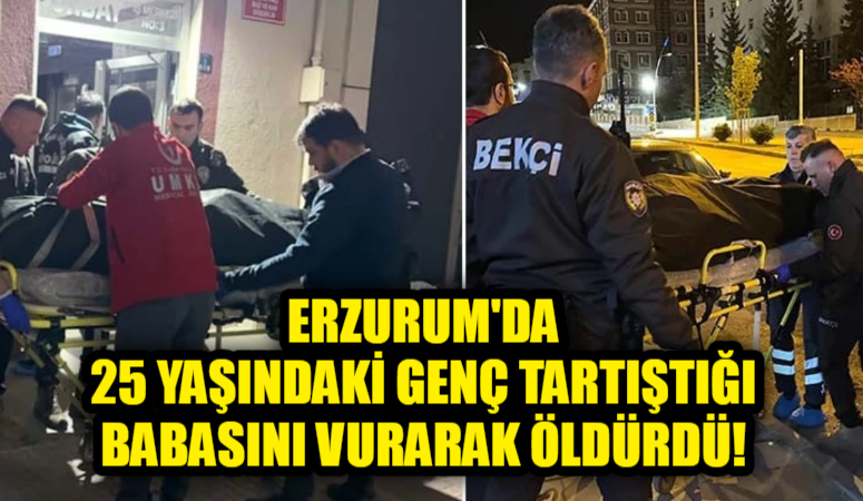 Erzurum'da 25 yaşındaki genç,