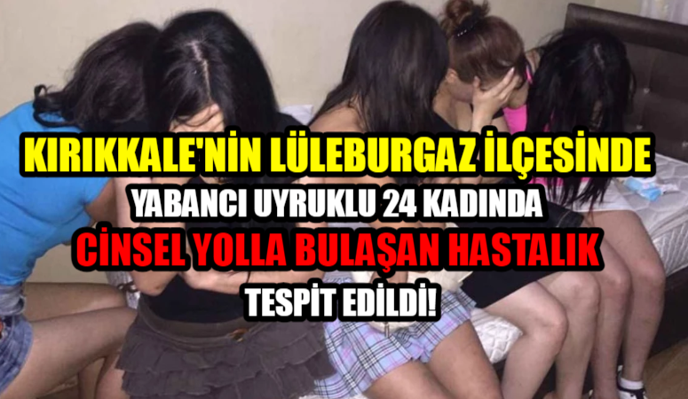 Kırklareli'nin Lüleburgaz ilçesinde yapılan