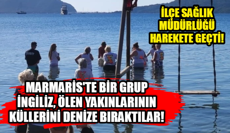 Marmaris’te bir grup İngiliz,