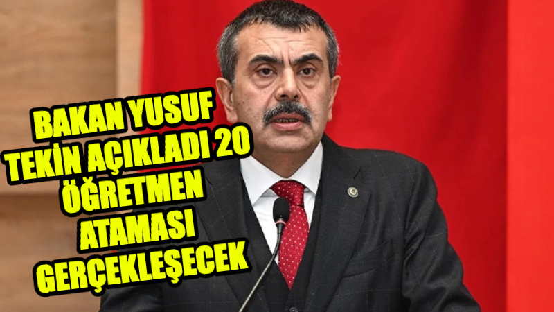 Milli Eğitim Bakanı Yusuf