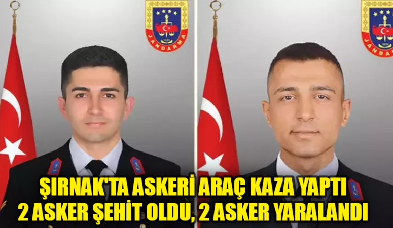 Şırnak’ta zırhlı askeri aracın