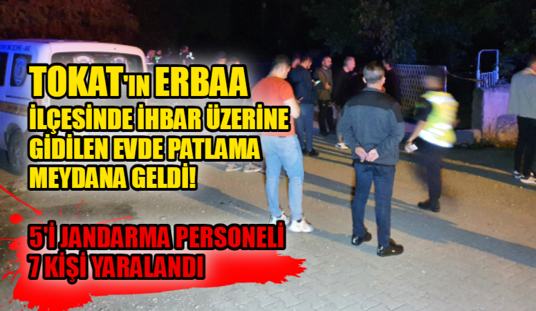 Tokat'ın Erbaa ilçesinde jandarma