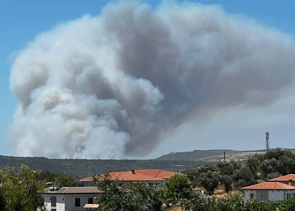 İzmir’in Çeşme ilçesinde öğle