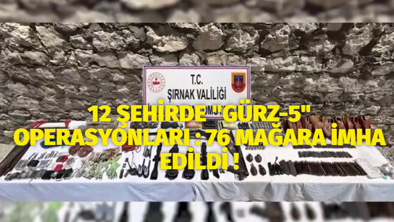 12 şehirde Bölücü Terör