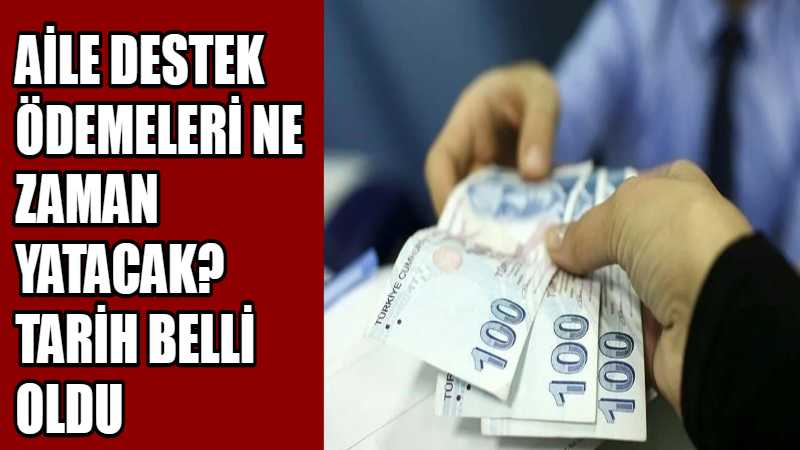 Aile destek ödemelerinin ne