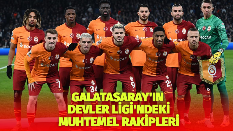 Süper Lig şampiyonu Galatasaray'ın