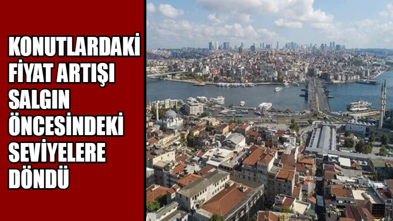 Konut fiyatlarındaki artış hızı