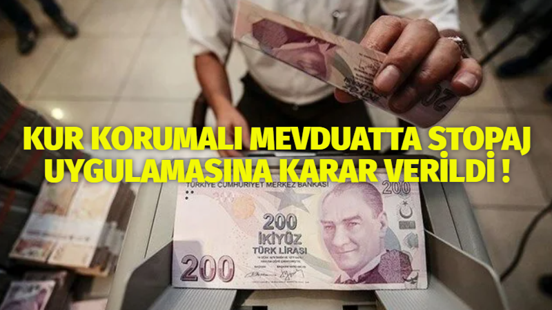 Kur korumalı mevduatta çözülmeyi