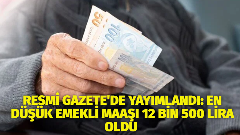 En düşük emekli maaşını