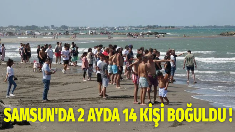 Samsun’da yaz aylarında deniz