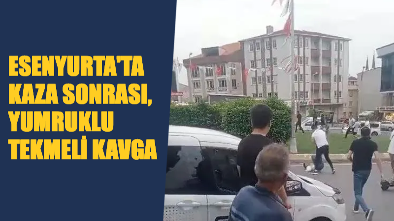 Esenyurt’ta kavşakta dönüş yapmaya