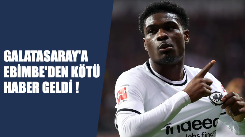 Galatasaray’a Dina Ebimbe’den Kötü Haber !