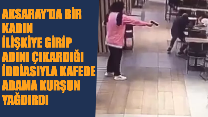 Aksaray’da bir kadın, kendisiyle